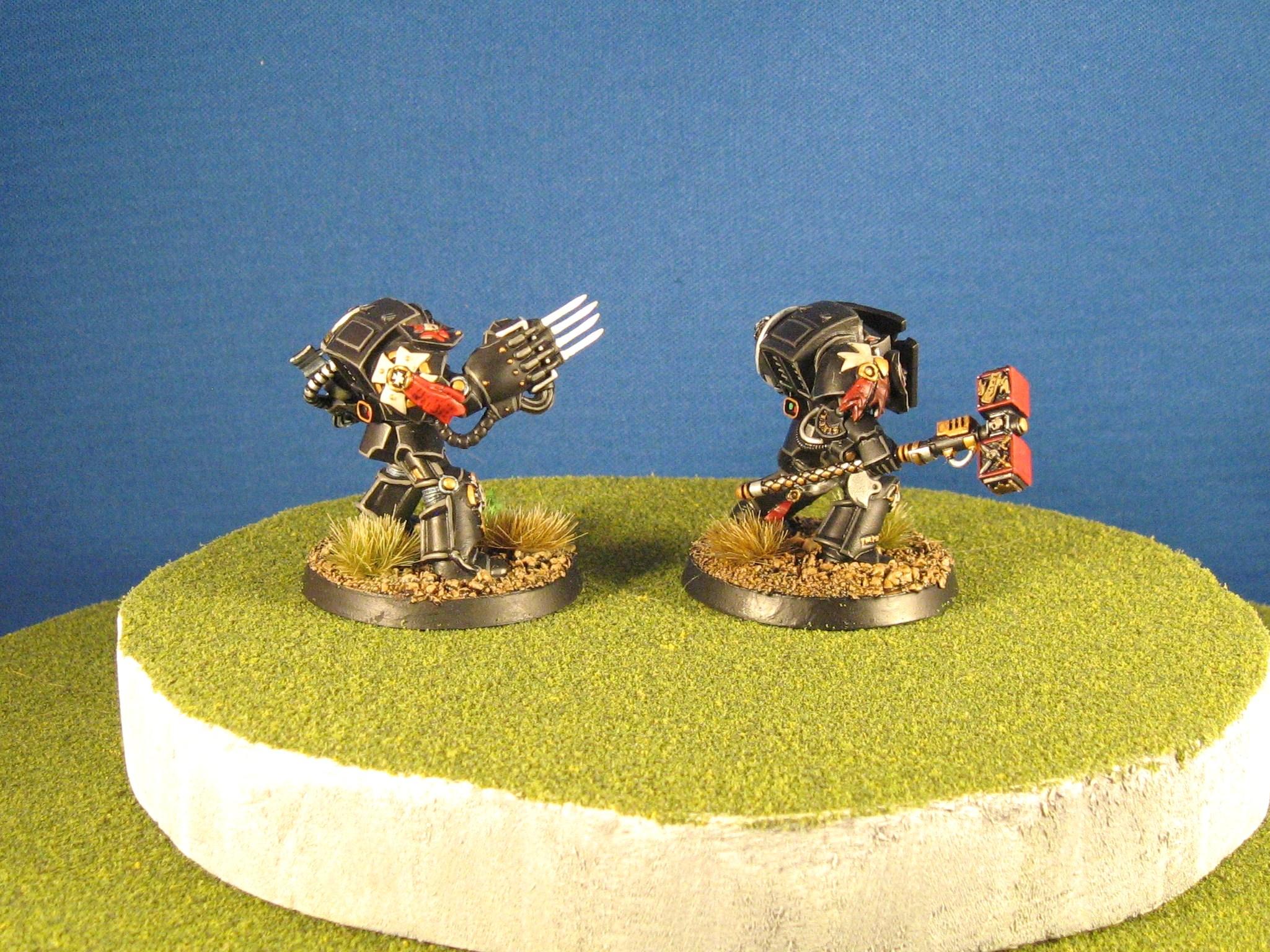 Assault Terminator, Black Templars, Deathwatch, Lightning Claw, Storm